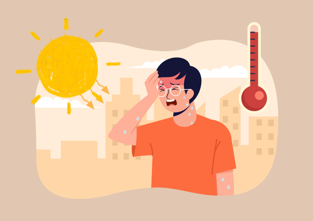 Tetap Aman Beraktivitas di Tengah Cuaca Panas